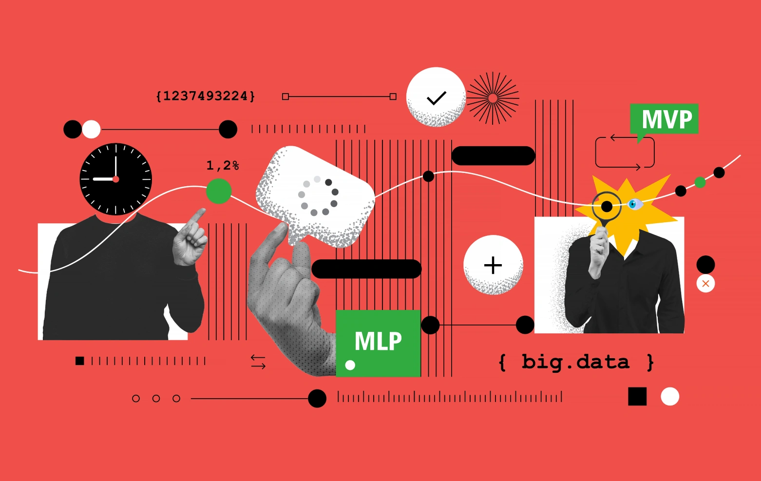 Visual showing emotional, human-centered product experiences driving user retention and engagement.